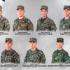 Ellos son los 7 soldados fallecidos. FOTO: TOMADO DE X @COL_EJERCITO