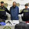 El hombre fue capturado cuando se movilizaba en un taxi. FOTO: POLICÍA