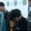 Entre los capturados se entraba el cabecilla de la banda. FOTO: POLICÍA