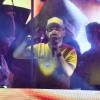 Abelardo de la Espriella celebró su ventaja en la primera vuelta presidencial en el malecón de Barranquilla. FOTO: COLPRENSA