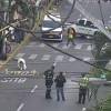 Inspección de organismos encargados en el lugar de la balacera. FOTO: CORTESÍA SECRETARÍA DE SEGURIDAD ENVIGADO