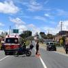 Autopista Medellín - Bogotá, sector el Cementerio de Marinilla. Aquí falleció el adulto mayor Gonzalo de Jesús Orozco Aristizábal. FOTO: TOMADA DE MIORIENTE