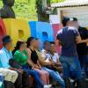Las familias están en el casco urbano de Briceño recibiendo acompañamiento de las autoridades. FOTO: ARCHHIVO - CAMILO SUÁREZ