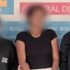 La mujer, de 28 años, fue capturada por el CTI de la Fiscalía. FOTO: CORTESÍA