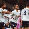 De izquierda a derecha: Omar Marmoush, James Maddison y Robertson, jugadores del Tottenham de Inglaterra. FOTO: IG SPURSOFICIAL