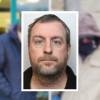 Además de Philip Young, el marido de la víctima (detalle), hay cuatro hombres acusados dentro del caso (fondo). FOTOS: THE GUARDIAN (DETALLE) Y BBC (FONDO).