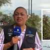 El conductor habría perdido el control del vehículo por el pavimento mojado. FOTOS: CAPTURAS DE VIDEO INSTAGRAM @GAMAVISIONMX