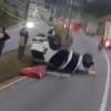 Accidente de tránsito en la autopista Medellín-Bogotá, en jurisdicción de Guarne. FOTO: CORTESÍA