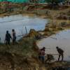 Extracción ilegal de oro en la mina La Mandinga, en Caucasia (Bajo Cauca antioqueño). FOTO: TOMADA DE THE NEW YORK TIMES