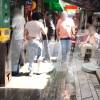 La mujer cayó en esta zona tras ser atacada por dos hombres. FOTO: LAURA ROSA JIMÉNEZ VALENCIA