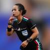 Ella es Katia Itzel García, la primera jueza en dirigir un partido de Copa del Mundo. FOTO: GETTY IMAGES