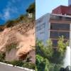 Los mexicanos grabaron videos en donde se puede ver cómo se movía todo en el temblor. FOTOS: CAPTURAS DE VIDEO X @elsalvador @Mirha1206