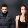 El actor Julián Román y la actriz y cantante venezolana Juliette Pardau. FOTO: IG JULIANROMAN1 Y JULIEPARDAU
