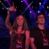 Karen Martínez y su hijo Dante acompañaron a Juanes en uno de sus conciertos. FOTO: INSTAGRAM DE KAREN MARTÍNEZ 