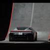Captura de pantalla del video en el que el Tesla Roadster asciende la rampa para volar. FOTO: X DE TESLA