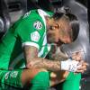 Chicho Arango (foto) jugó en el segundo tiempo del encuentro. Su impotencia reflejaba la del equipo. FOTO: JUAN ANTONIO SÁNCHEZ