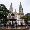 Parque principal de Andes. FOTO: JULIO CÉSAR HERRERA