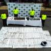 En el operativo incautaron material pirotécnico. FOTO: DEPARTAMENTO DE POLICÍA ANTIOQUIA