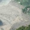 Destrucción ocasionada por la avalancha en Nepal. FOTO: TOMADA DE X @PEEPERLAB