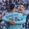 James Rodríguez celebrando asistencia en partido frente a Austin FC. FOTO: CORTESÍA MINNESOTA FC
