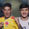 James Rodríguez (Izq.) y Abdukodir Khusanov (Der.). FOTOS: TOMADAS DE INSTAGRAM DE CADA JUGADOR