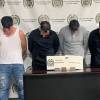 Los implicados intentaron escapar y fueron interceptados por las autoridades. FOTO: TOMADA DE MINUTO30