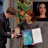 Ana Corina Sosa fue la representación de María Corina en la ceremonia de entrega del Premio Nobel. FOTO: AFP