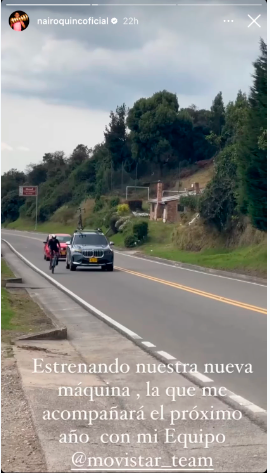 Historia de Nairo Quintana. /FOTO: INSTAGRAM @nairoquincoficial