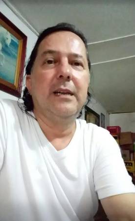 Él es Jader de Jesús, víctima del brutal ataque. FOTO: CORTESÍA