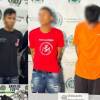 Los capturados por la Policía en Itagüí. FOTOS: POLICÍA METROPOLITANA