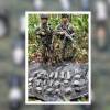 A la izquierda, hallazgo de explosivos en Tame, Arauca; a la derecha, hallazgo de explosivos en Cajibío, Cauca. FOTOS: COLPRENSA Y X @COL_EJERCITO