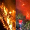 De izquierda a derecha: incendio en Abejorral, San Cristóbal y San Luis. FOTO: DAGRD, ALCALDÍA DE ABEJORRAL Y ALCALDÍA DE SAN LUIS