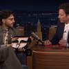 Con un shot de Antioqueño celebraron el lanzamiento de ‘Loco x volver’ y hablaron de otros temas que el artista compartió con el público. FOTO: YOUTUBE THE TONIGHT SHOW STARRING JIMMY FALLON