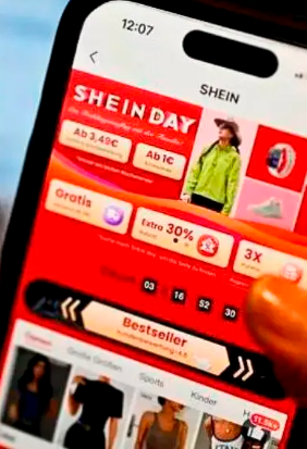 Plataforma de Shein. /FOTO: GETTY