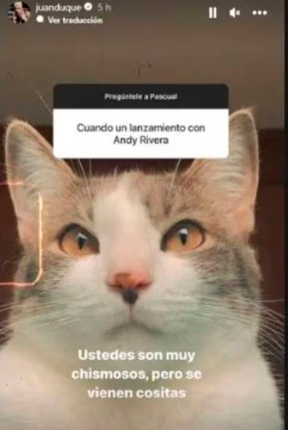 Historia de Juan Duque. /FOTO: INSTAGRAM @juanduque