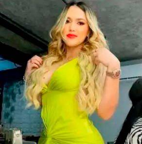 $!Ella era Zaida Andrea Sánchez, alias La Diabla, a quien en realidad iban a asesinar en Aguachica. /FOTO: TOMADA DE REDES SOCIALES