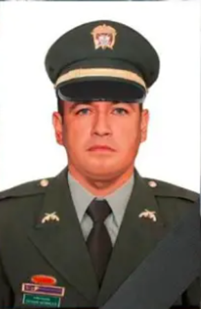 Intendente Dennis Fernando Morales Jaramillo, asesinado por alias El Enano durante fuga de presos. /FOTO: CORTESÍA