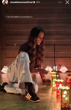 FOTO: IG @claudialozanooficial