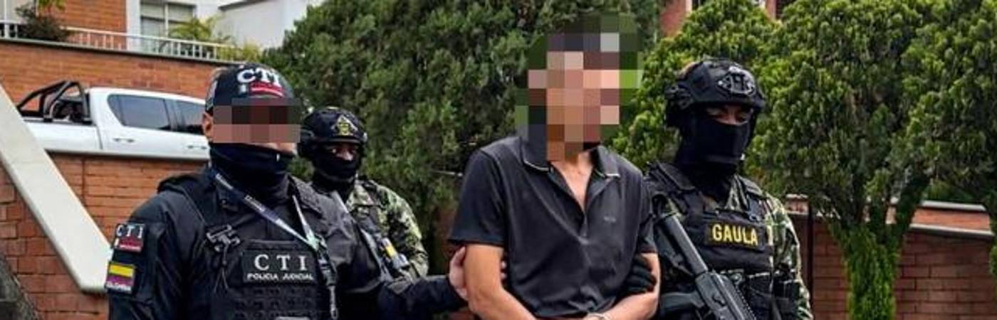 Juan Esteban Durango Pardo fue capturado en un apartamento por funcionarios del CTI y Ejército: FOTO: SÉPTIMA DIVISIÓN