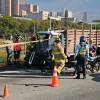 La movilidad colapsó en el sector mientras las autoridades atendían la emergencia. FOTO: CORTESÍA DENUNCIAS ANTIOQUIA