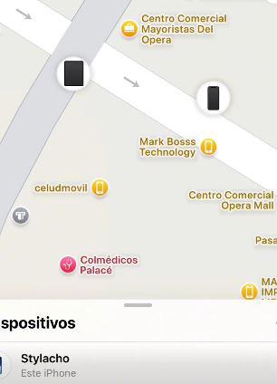 Algunos de los dispositivos fueron rastreados y aparecen en el centro comercial Ópera. /FOTO: CAPTURA DE VIDEO STYLACHO