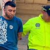 Maiquel Oswaldo Ruiz Hernández cuando fue capturado por uniformados de la Policía Metropolitana. FOTO: CORTESÍA