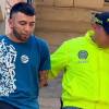 Maiquel Oswaldo Ruiz Hernández cuando fue capturado por uniformados de la Policía Metropolitana. FOTO: CORTESÍA