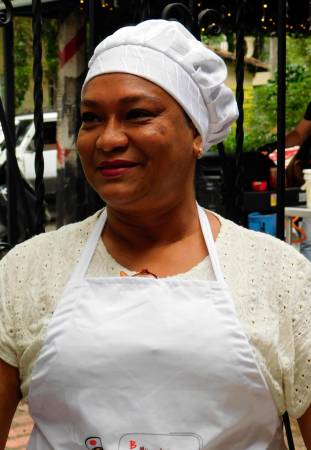 Julieta salió adelante gracias a su talento culinario. /FOTO: ISABELLA DUQUE