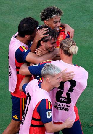 Ferran Torres hizo historia con su gol. FOTO: GETTY