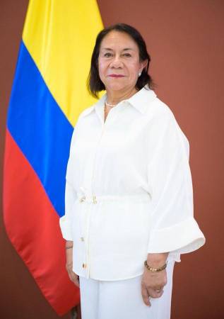 Rosa Villavicencio. /FOTO: CANCILLERÍA DE COLOMBIA