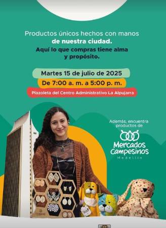 Llega ‘Hecho en Medellín’, la feria que apoya el talento local