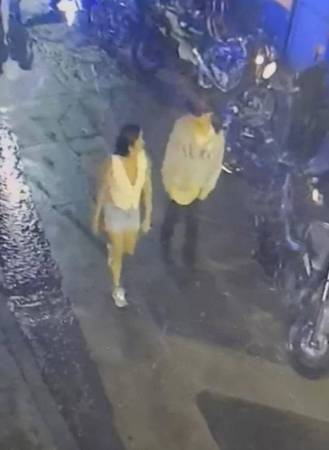 Cámaras de seguridad captaron por última vez a Emiliana Herrera. /FOTO: CAPTURA DE VIDEO