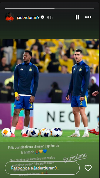 /FOTO: INSTAGRAM @jaderduran9