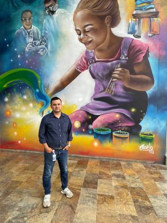 Su empresa, acorde a su función, le ha dado color a su vida desde hace 15 años. 27 FOTOS: JAIDER ESCOBAR